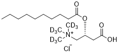 decanoyl-l-carnitine C10:0 L-carnitine-d9 (HCl salt)