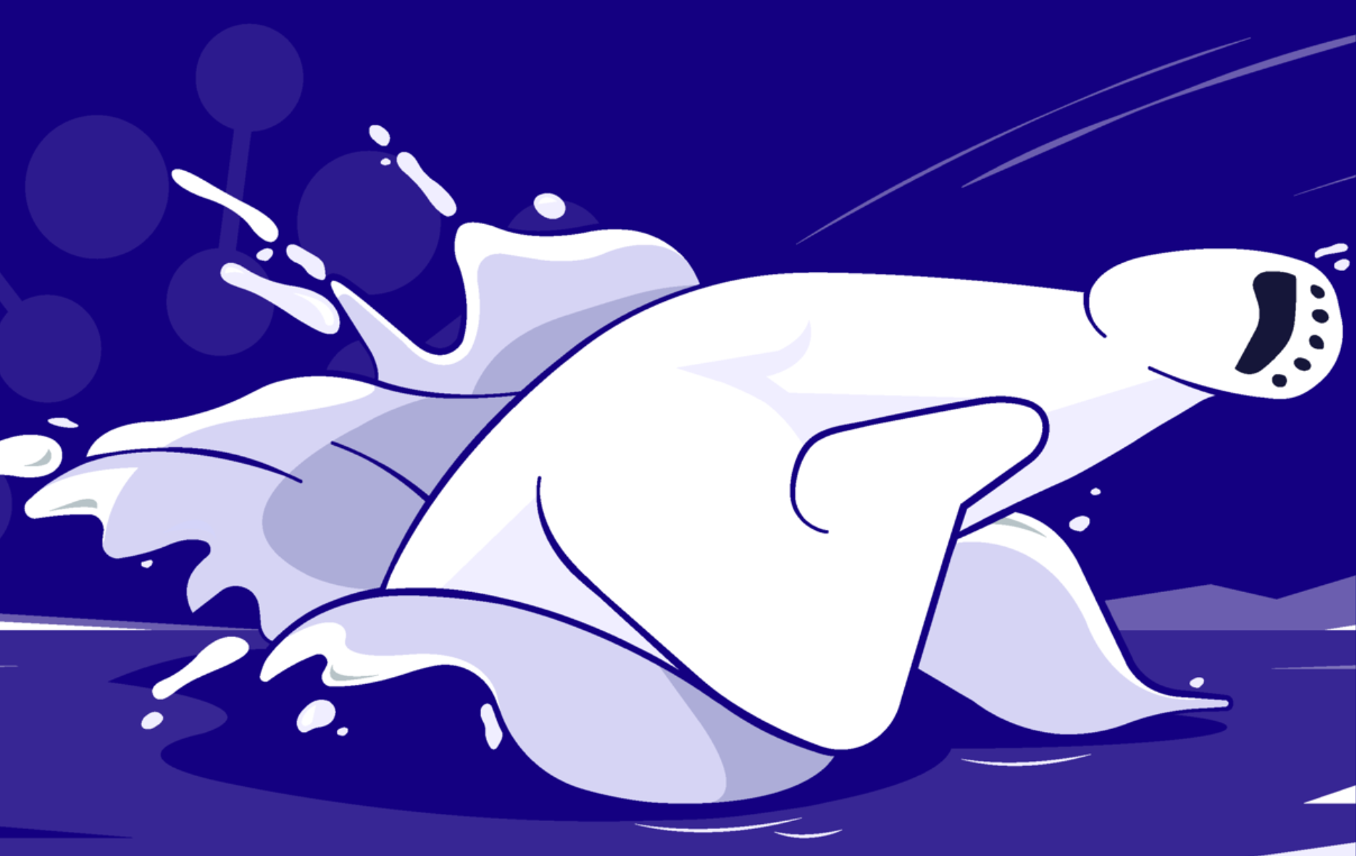 Oscar the polar bear from Avanti Research