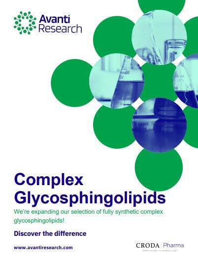 Cover of Complex Glycosphingolipids Brochure from Avanti Research