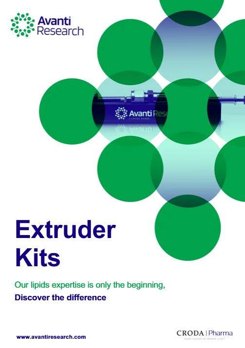 Cover of Avantis Mini-extruder brochure